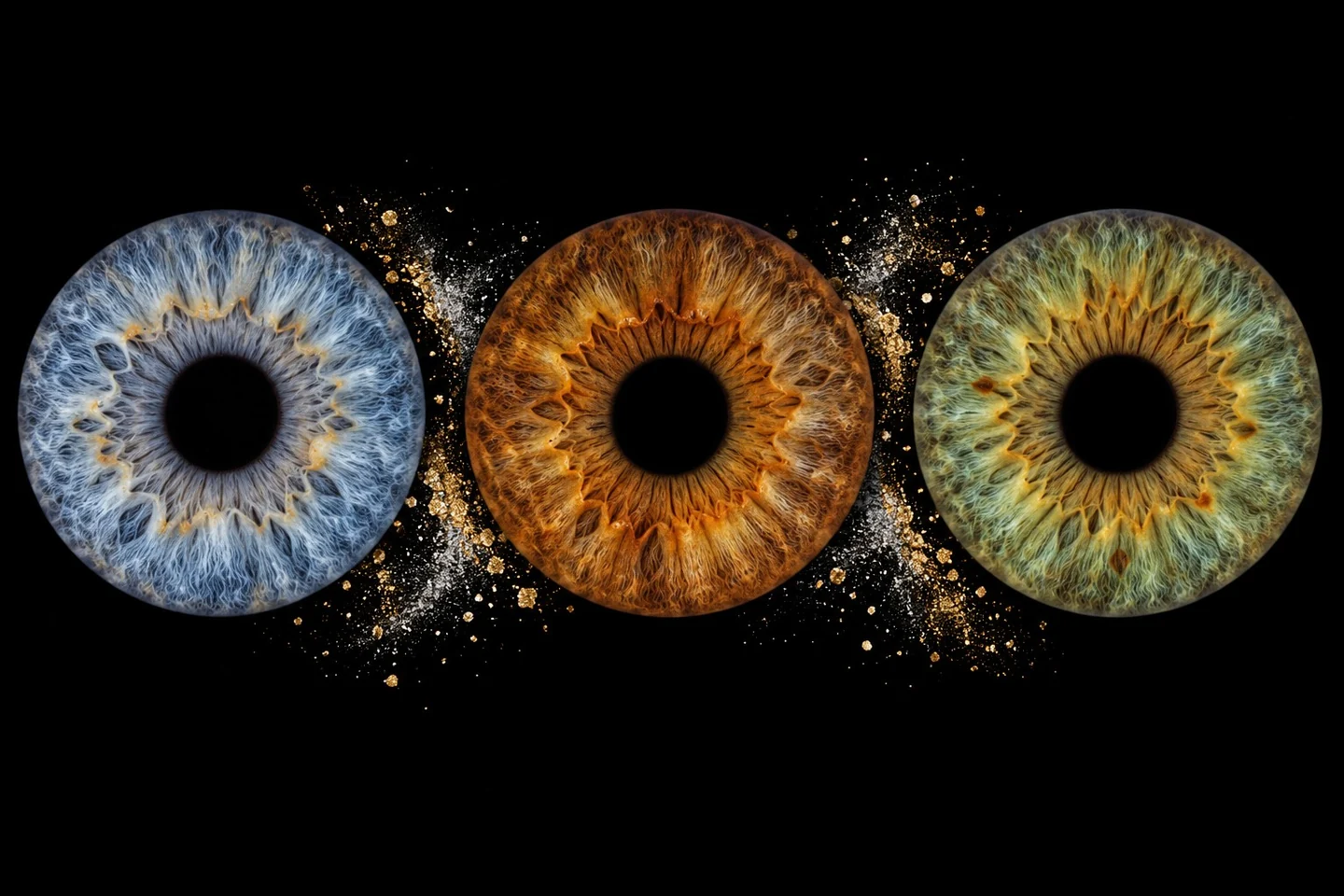 Iris unten: Familieniris (Bild 3) · KI-generiertes Musterbild