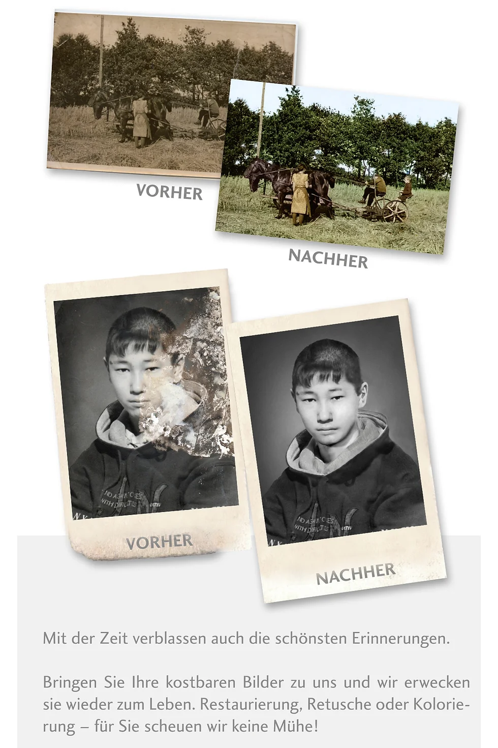 Fotocenter Zarate - Portrait - Passbilder - Familie - Leinwandruck