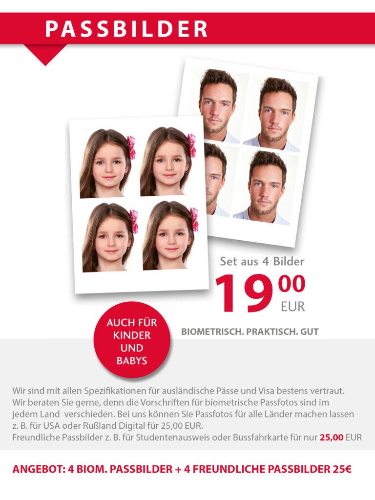 Fotocenter Zarate - Portrait - Passbilder - Familie - Leinwandruck